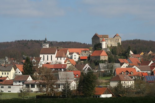 Hiltpoltstein, Burg und Kirche von S