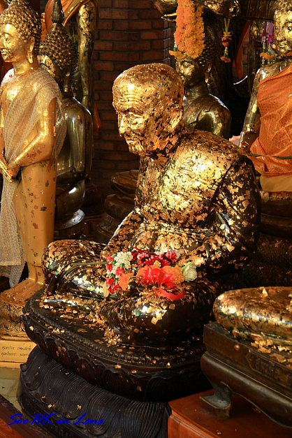 Monk Statue @ Wat Yai Chaimongkol, Ayutthaya Thailand