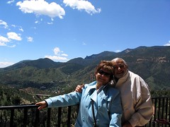 Tia Socorro and Uncle Tony in Manitou Springs, CO. (05/2004)