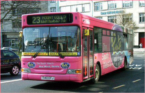 040 T140EFJ Plymouth Citybus