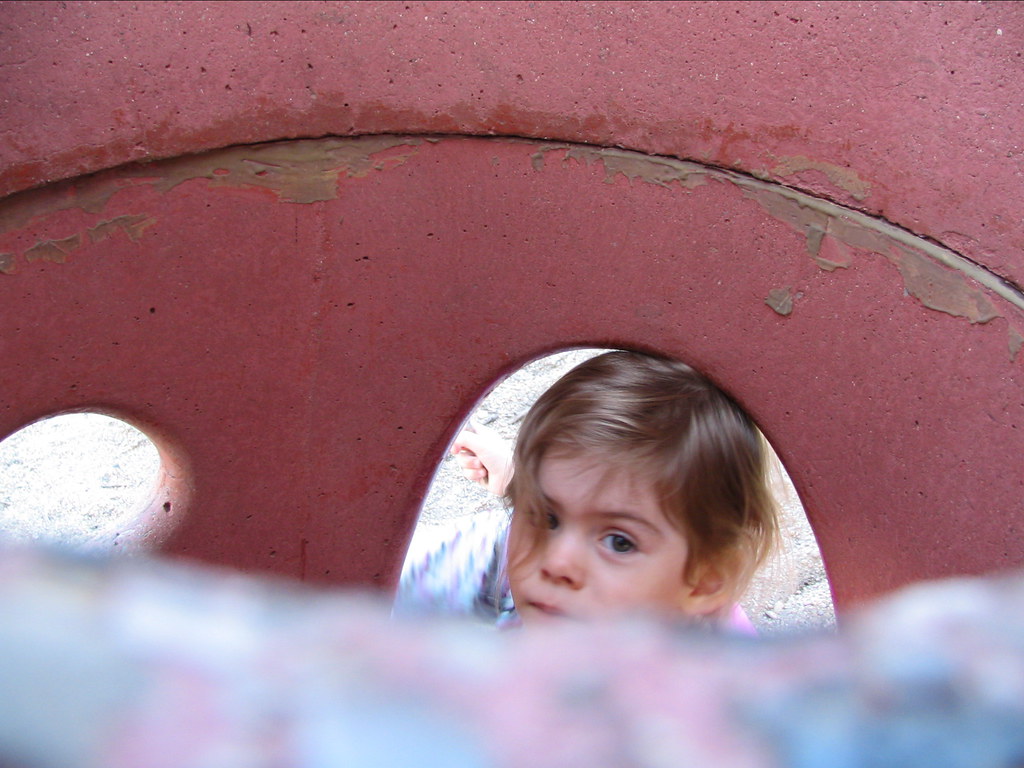 Livia at the playground