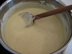 Creamy garlic sauce