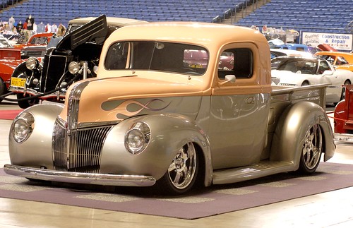 1941 Ford Pickup 2006 Mild to Wild Hot Rods and Harleys car show at the 