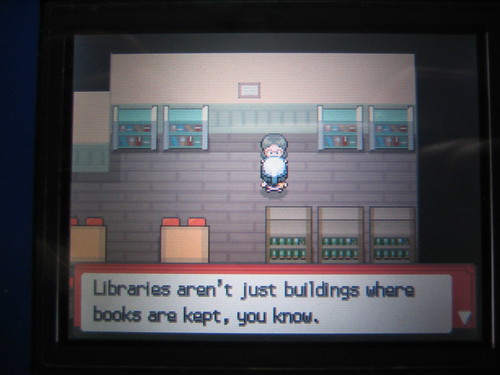 Pokemon e bibliotecas