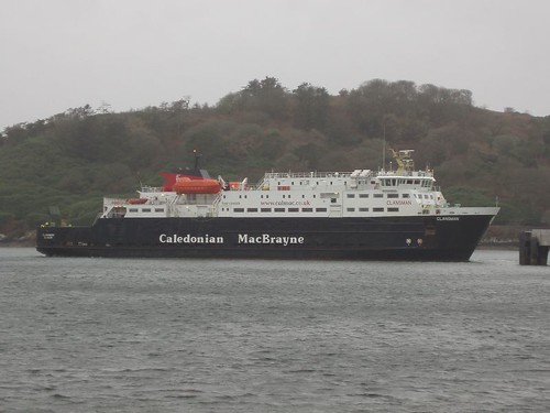 MV Clansman at Stornoway, 30 January 2007