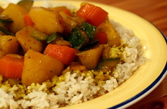 Potato and Vegetable Curry