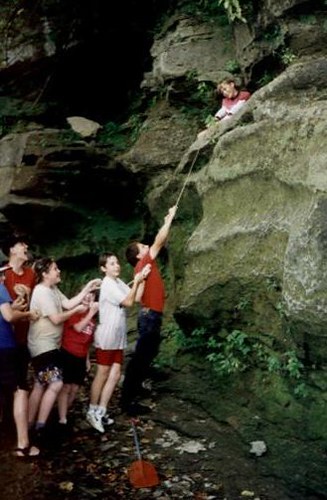1995 Boy Scouts - Hindostan Falls 012