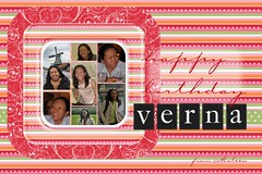 Verna's bday postcard, study 1