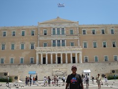 Bangunan Parlimen Greece, Athens, Greece
