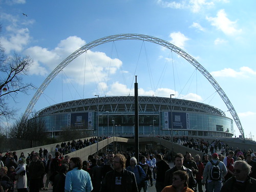 Wembley with the Arch