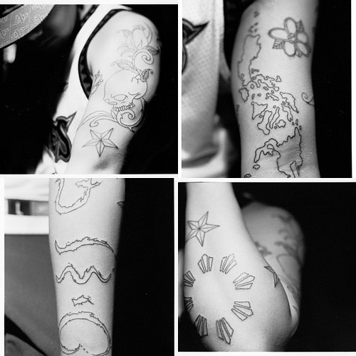 alibata tattoo. Tattoos (reggie b) Tags: white