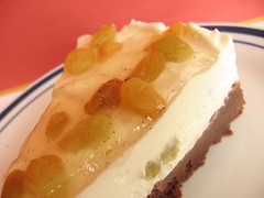 Golden Pearl Brownie Cake