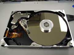 Hard disk (opened)