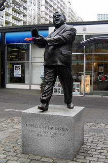 NYC - Greenwich Village: Fiorella H. LaGuardia statue
