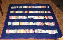 Chinese Coin Quilt Finished