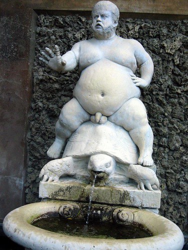 Bacchus on a turtle