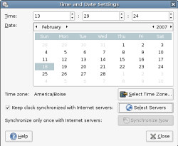 adjust date and time settings ubuntu