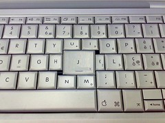 image of Google Reader keyboard