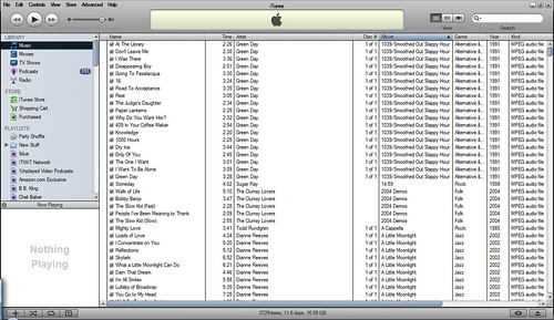 iTunes in Vista 05