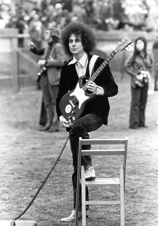 Gary Lucas with Yale Marching Band 1972