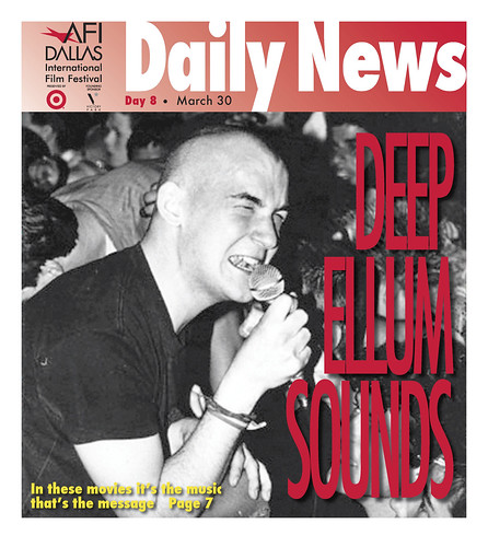 Cover AFI DALLAS Daily News, March 30