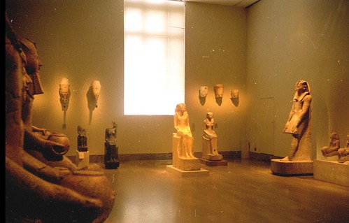 2000 07 Bijna mystieke Hatsjepsut zaal in het Metropolitan Museum of Art por Hans Ollermann.