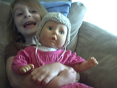 Heather and doll