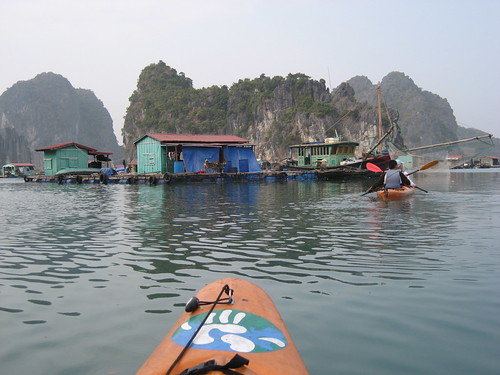 Approaching Floating Village