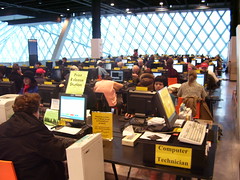 Computer area, Seattle Public Library