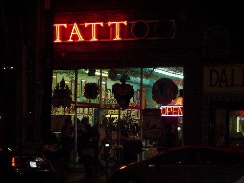 Main Street Tattoo elm street tattoo taken from accross