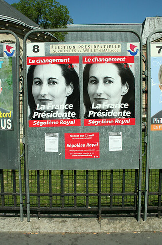 wahlplakate frankreich 2007