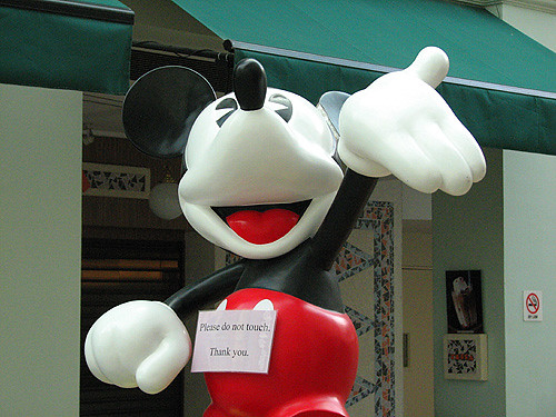 Mickey Mouse - Do not touch