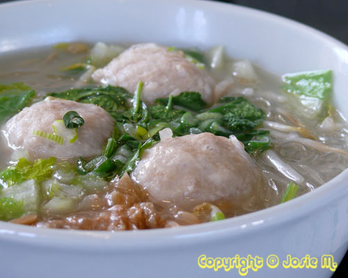 Meat Ball w/ Glass Noodles