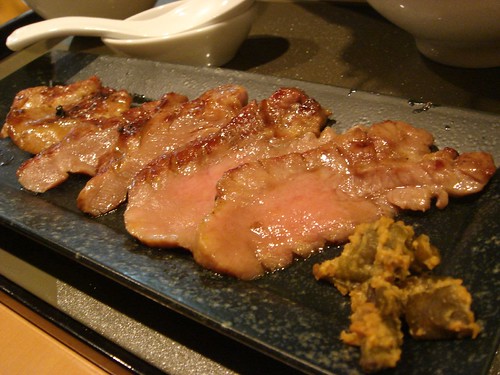 Grilled tongue