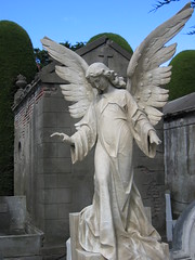 Angel statue in Punta Arenas
