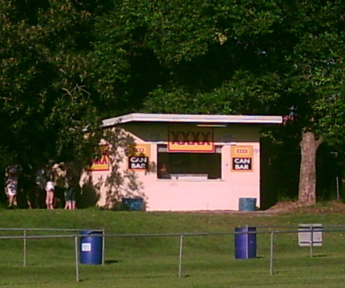 Outside bar – NRL trial game, Davies Park, West End, Brisbane, Queensland, Australia
