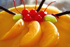 Close up of Crema de Fruta