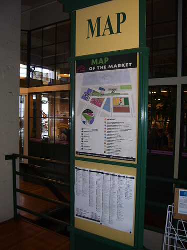 Pike Place Market wayfinding sign