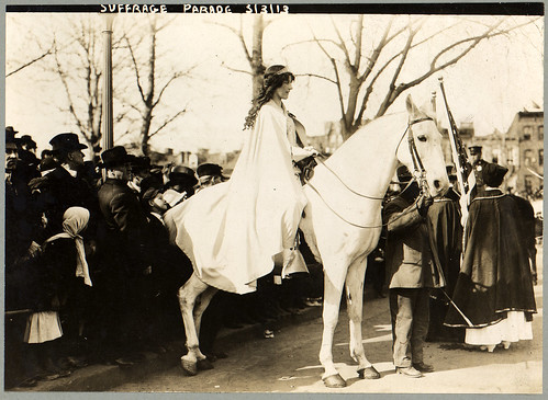No Known Restrictions: Inez Milholland Boissevain for Women's Suffrage, 1913, George Grantham Bain Collection (LOC)