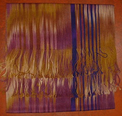 Silk shawl April 2007