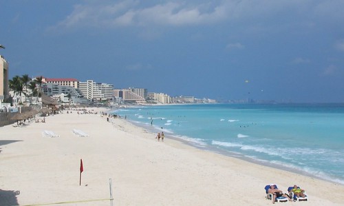 Beach on Cancun