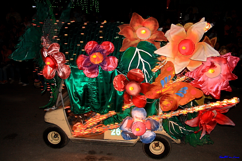 Want a Ride on my Flower Bike?  @ A Famosa Resort, Melaka Malaysia