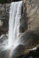 Vernal Falls and rainbow
