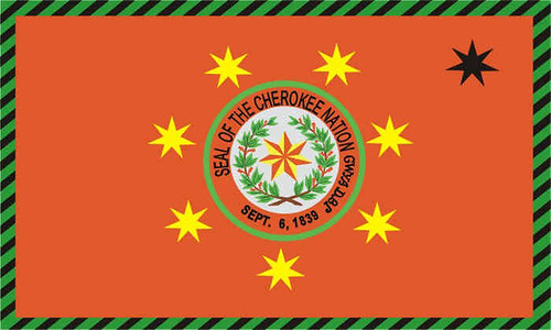  Cherokee tattoo · Cherokee Nation Flag 