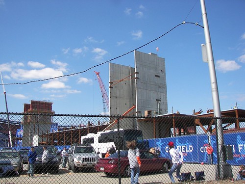 What will be the first base side/right field stands at Citi Field - April 2007