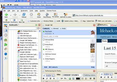 Get Productive With Google Talk, Split Browser and Firefox