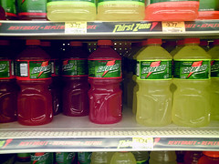 Sports drinks by Clean Wal-Mart, on Flickr