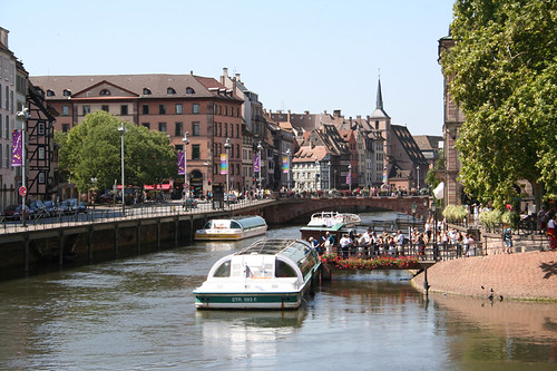 Канал в центре Страсбурга