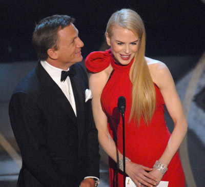 When Nicole Kidman was announced to present an Oscar (with Daniel Craig), 