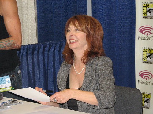 Turns out the her real name is Cassandra Peterson not Elvira 